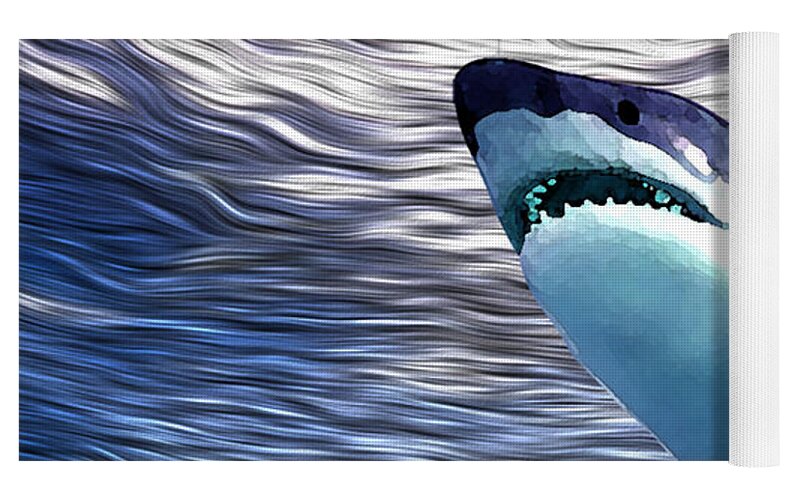 Shark Tank 6 Bath Towel by Aldane Wynter - Pixels