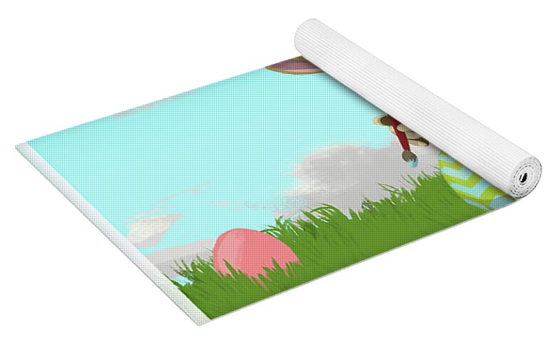 Easter Painting (rectangle) Yoga Mat by Sd Graphics Studio