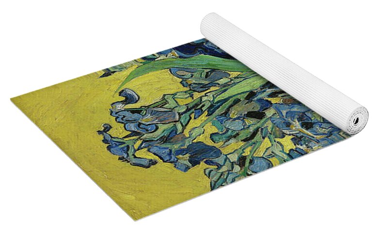 Irises #72 Yoga Mat by Vincent van Gogh - Fine Art America