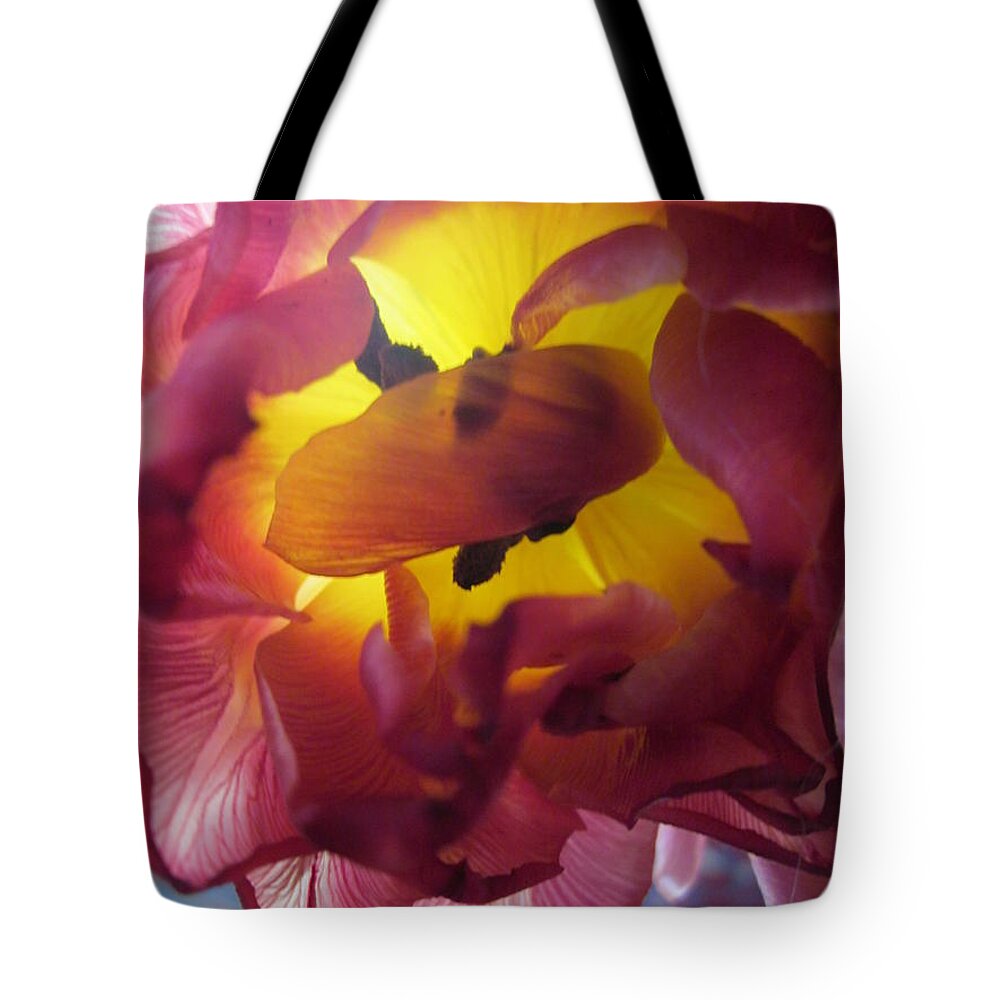 Flowers Tote Bag featuring the photograph Rip by Rosita Larsson