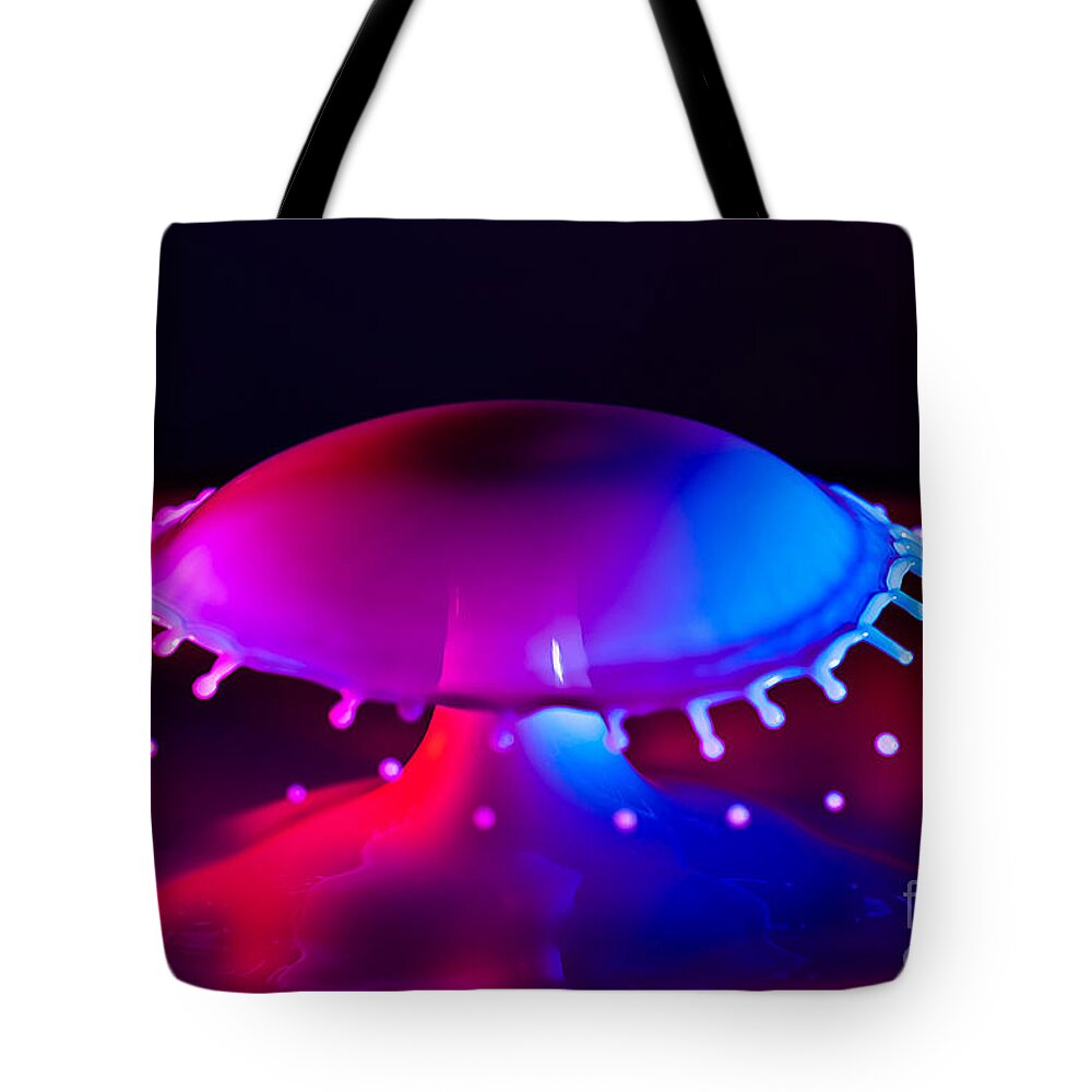 Splash Tote Bag featuring the photograph Splash Dome by Anthony Sacco