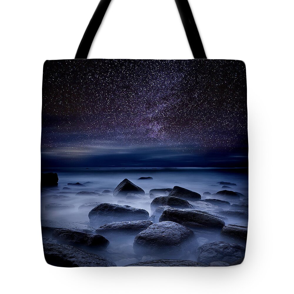 Night Tote Bag featuring the photograph Where dreams begin by Jorge Maia