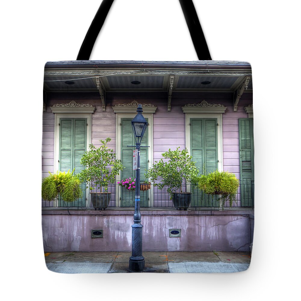 French Tote Bag featuring the photograph 0267 French Quarter 5 - New Orleans by Steve Sturgill