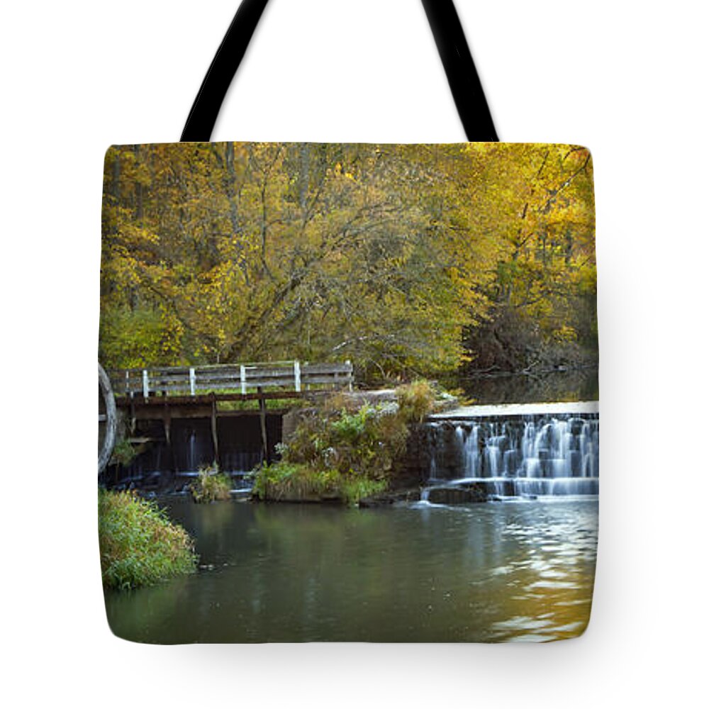 Hyde Tote Bag featuring the photograph 0291 Hyde's Mill Wisconsin by Steve Sturgill