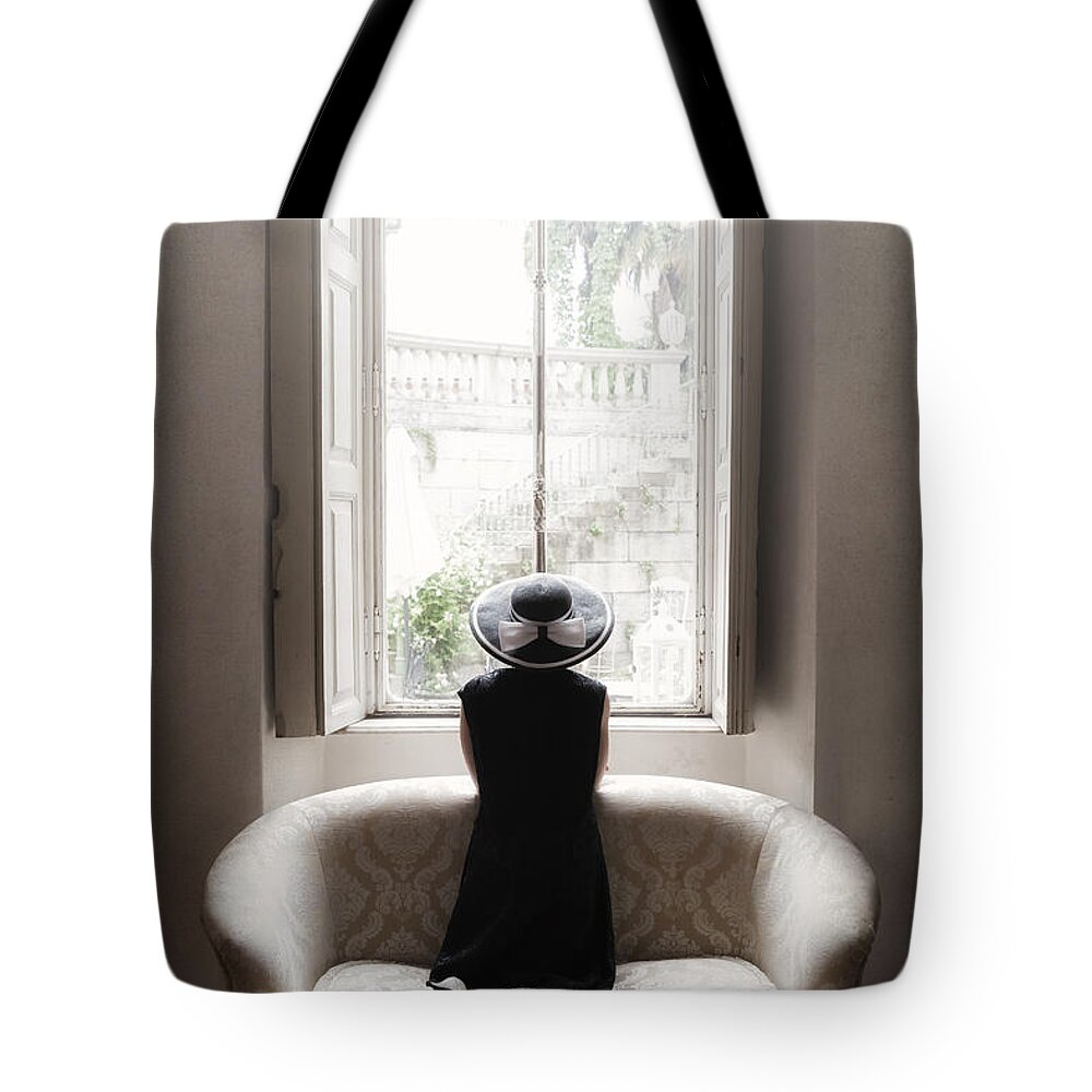 Lady Tote Bag featuring the photograph 40s Lady #1 by Joana Kruse