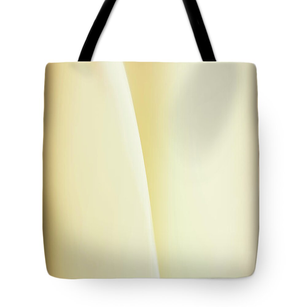 Curve Tote Bag featuring the photograph Abstract Forms And Light #1 by Ralf Hiemisch