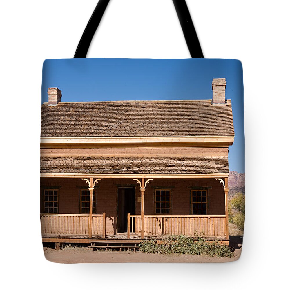 Afternoon Tote Bag featuring the photograph Alonzo Russell House #1 by Fred Stearns