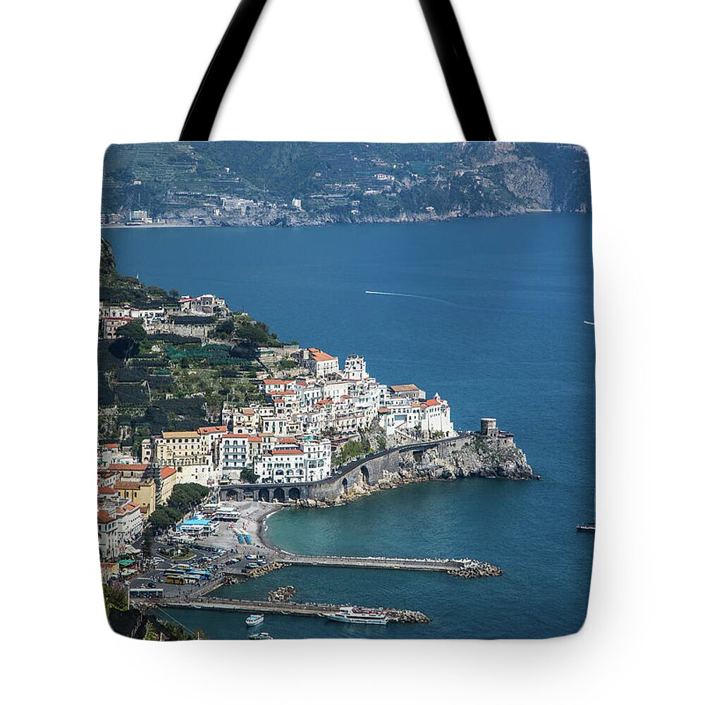 Tranquility Tote Bag featuring the photograph Amalfi, Campania, Italy #1 by Cultura Exclusive/lost Horizon Images