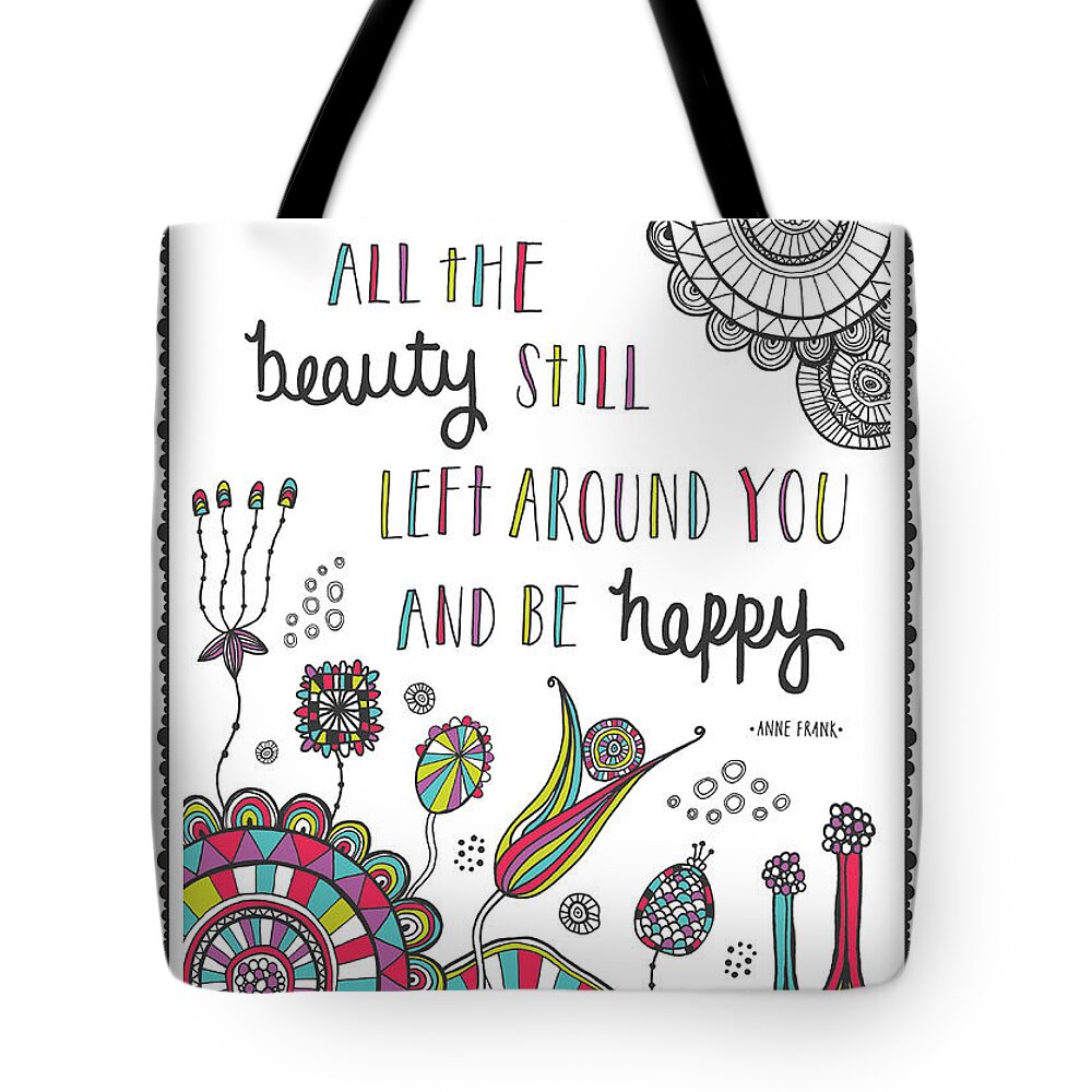 Susan Claire Tote Bag featuring the photograph Anne Frank Quote #1 by MGL Meiklejohn Graphics Licensing