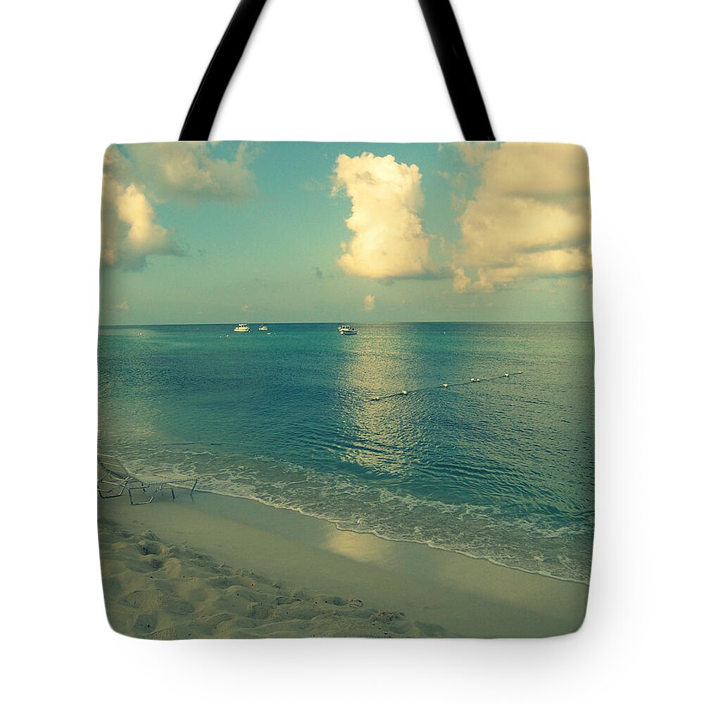 Photographic Image Tote Bag featuring the photograph Beach Day by Patricia Awapara