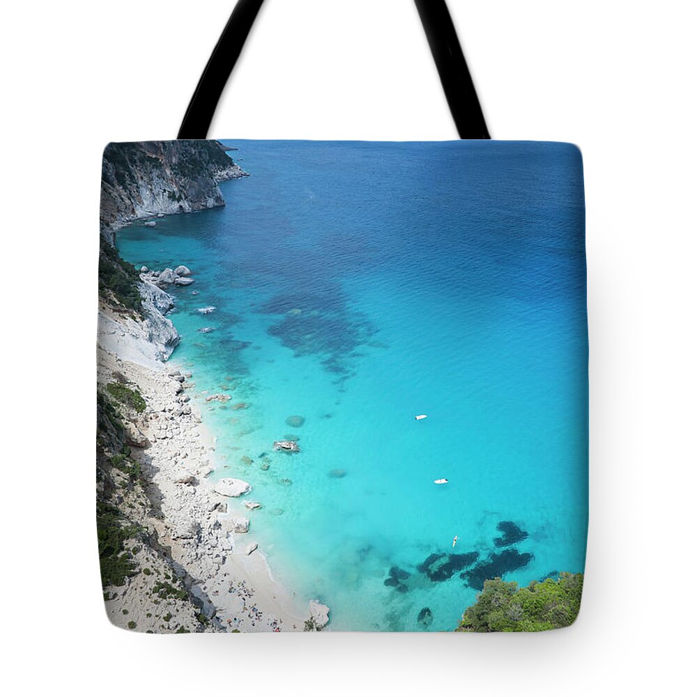 Tranquility Tote Bag featuring the photograph Cala Goloritze Beach, Golfo Di Orosei #1 by Andrew Peacock