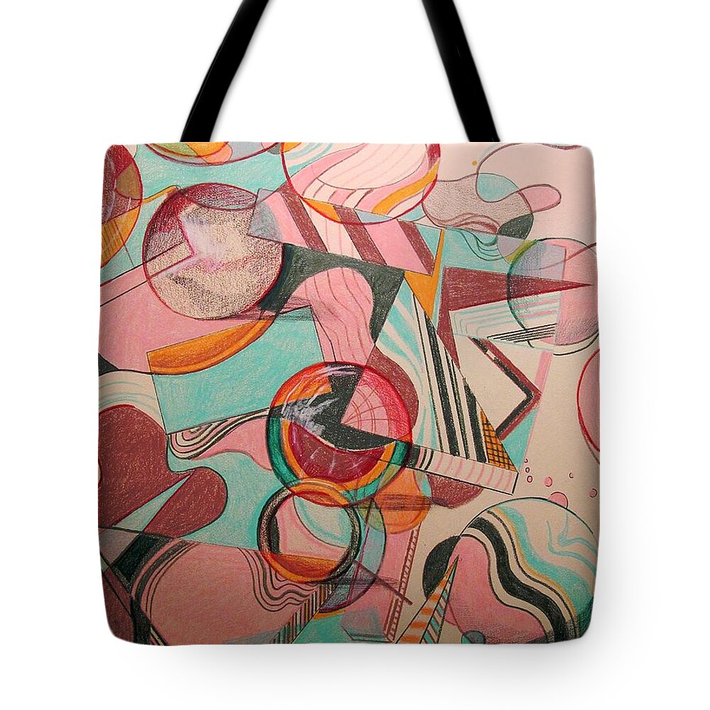 Candy Tote Bag featuring the drawing Candy by John Duplantis