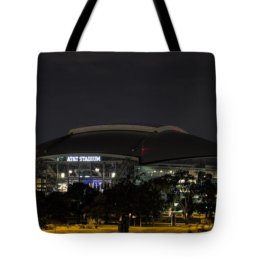 Dallas Cowboys Tote Bag featuring the photograph Dallas Cowboys Stadium #1 by Jonathan Davison