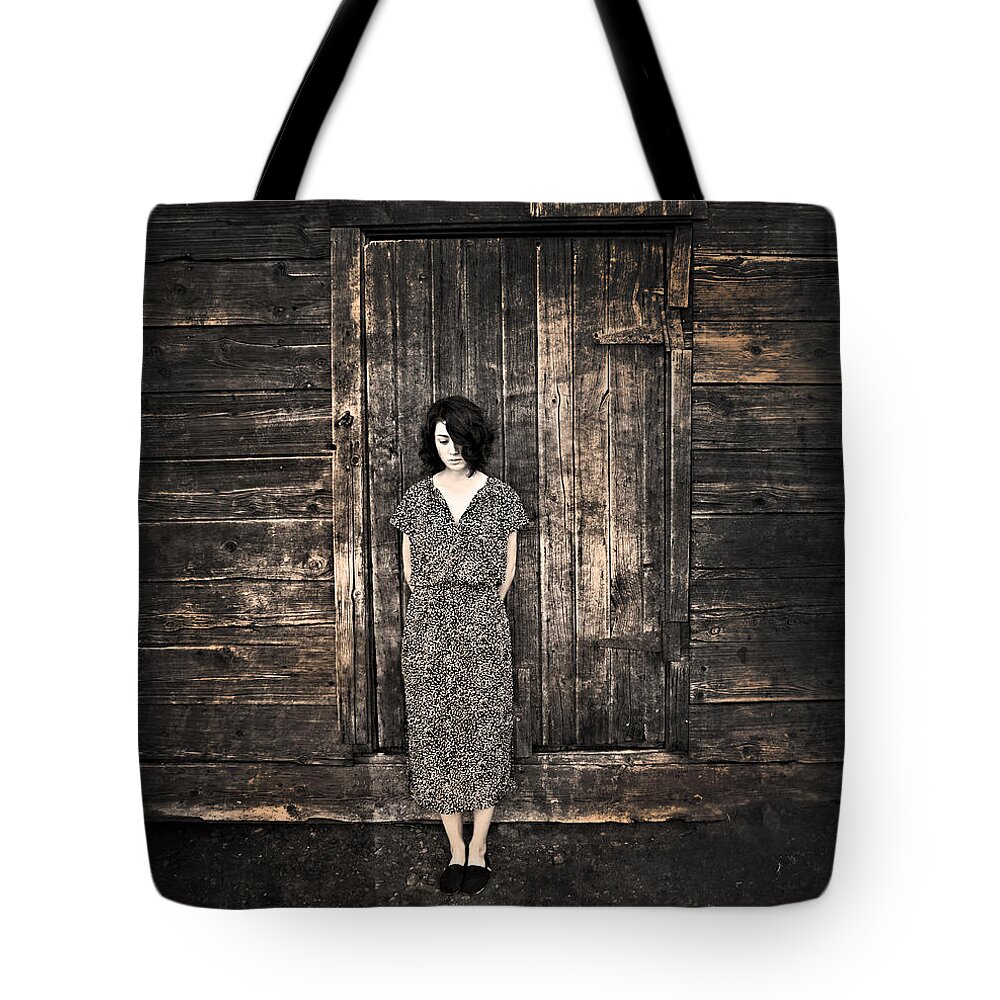Portrait Tote Bag featuring the photograph Dirty Thirties by Theresa Tahara