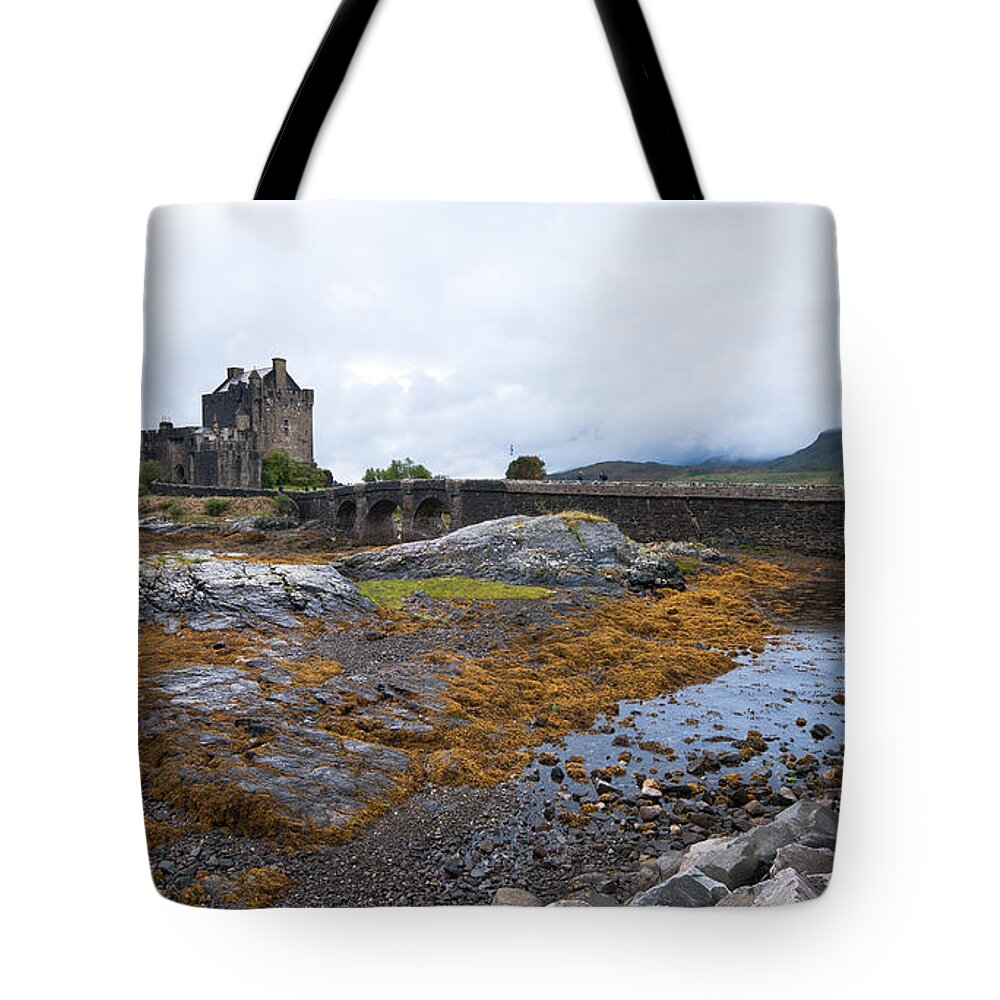  Eilean Donan Tote Bag featuring the photograph Eilean Donan castle by Michalakis Ppalis