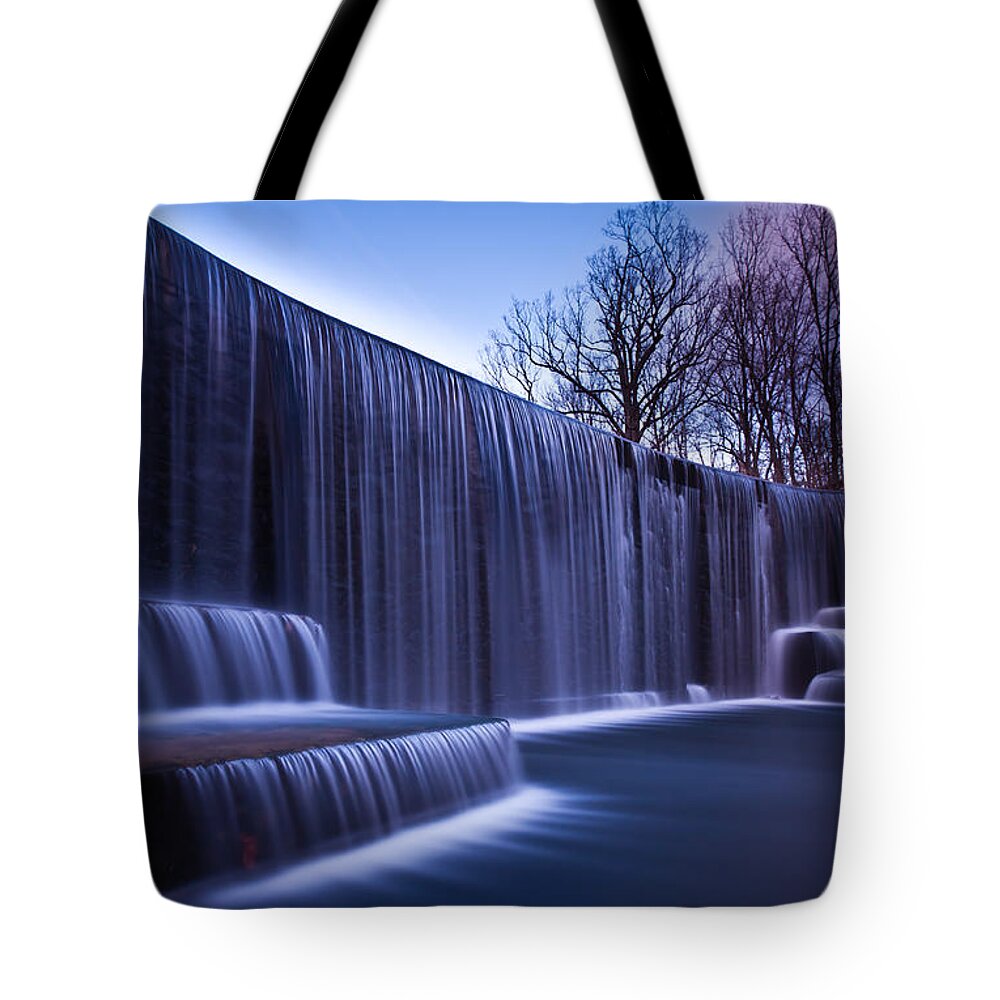 United States Tote Bag featuring the photograph Falling Water #1 by Mihai Andritoiu