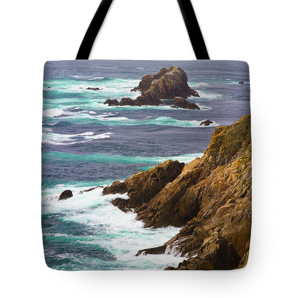 Tranquility Tote Bag featuring the photograph France, Brittany, Pointe Du Raz #1 by Aldo Pavan