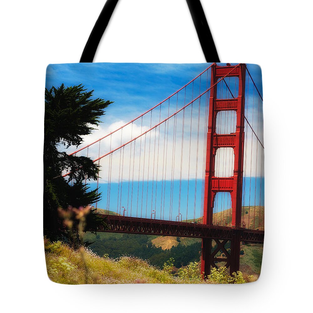 Architecture Tote Bag featuring the photograph Golden Gate Bridge #1 by Raul Rodriguez
