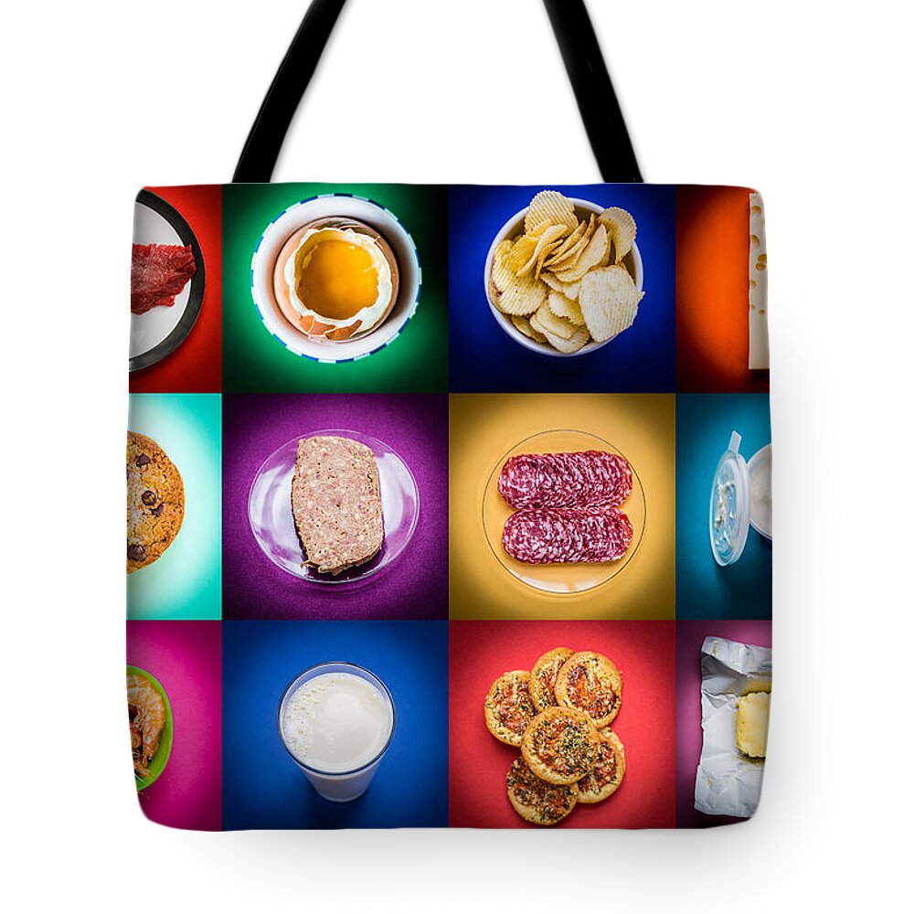 Arteriosclerosis Tote Bag featuring the photograph High Cholesterol Food #1 by Philippe Garo