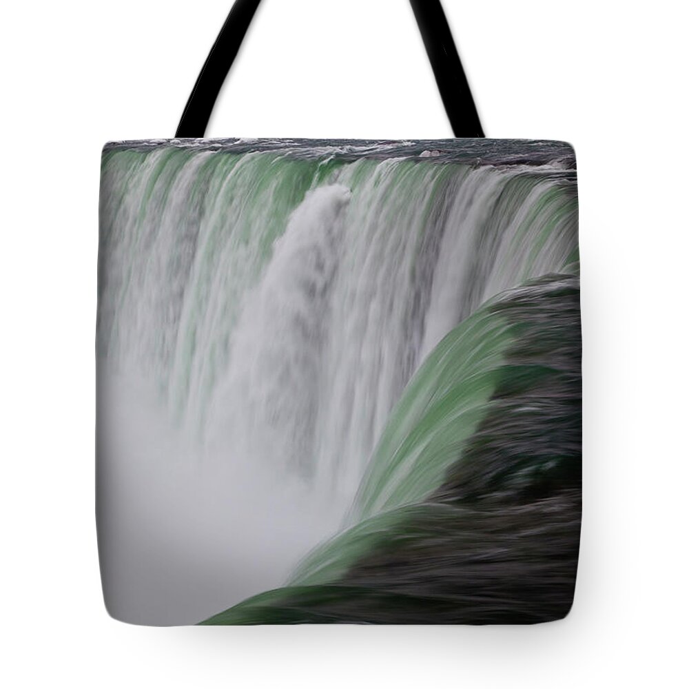 Scenics Tote Bag featuring the photograph Horseshoe Falls Section Of Niagara #1 by Richard I'anson