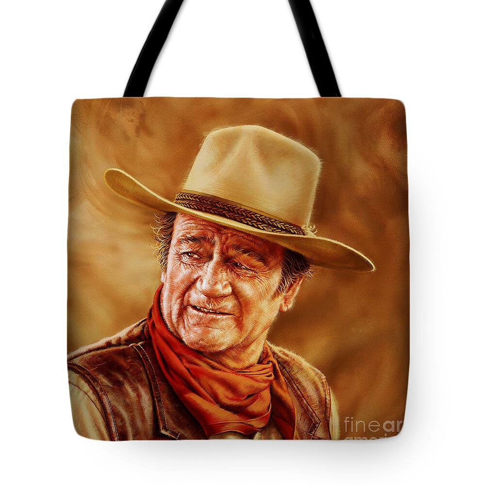 Portrait Tote Bag featuring the painting American Hero by Dick Bobnick