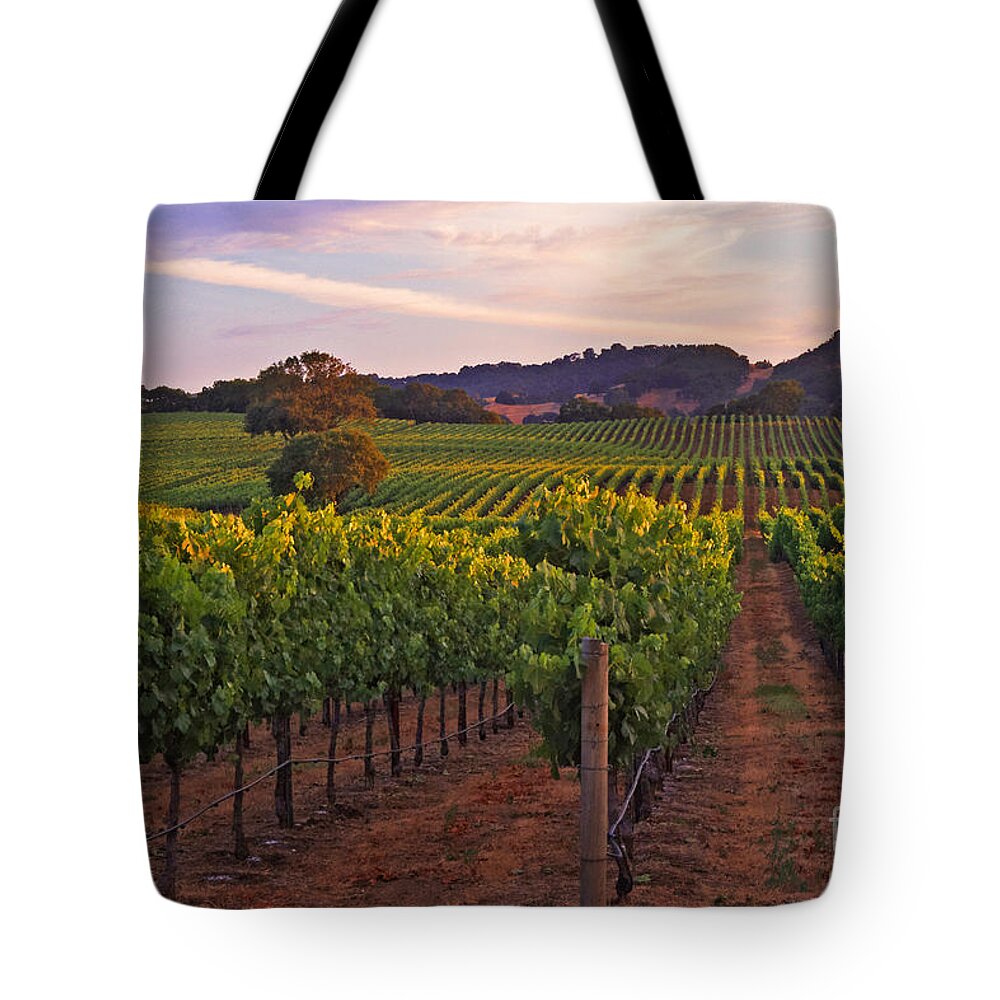 Calistoga Tote Bag featuring the photograph Knight's Valley Summer Solstice #1 by Charlene Mitchell