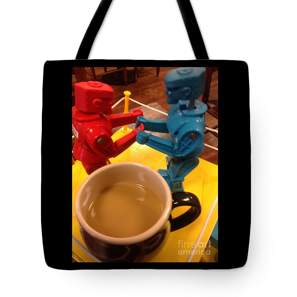 Nola Tote Bag featuring the photograph New Orlans Knock m Sock m Cafe Au Lait by Michael Hoard