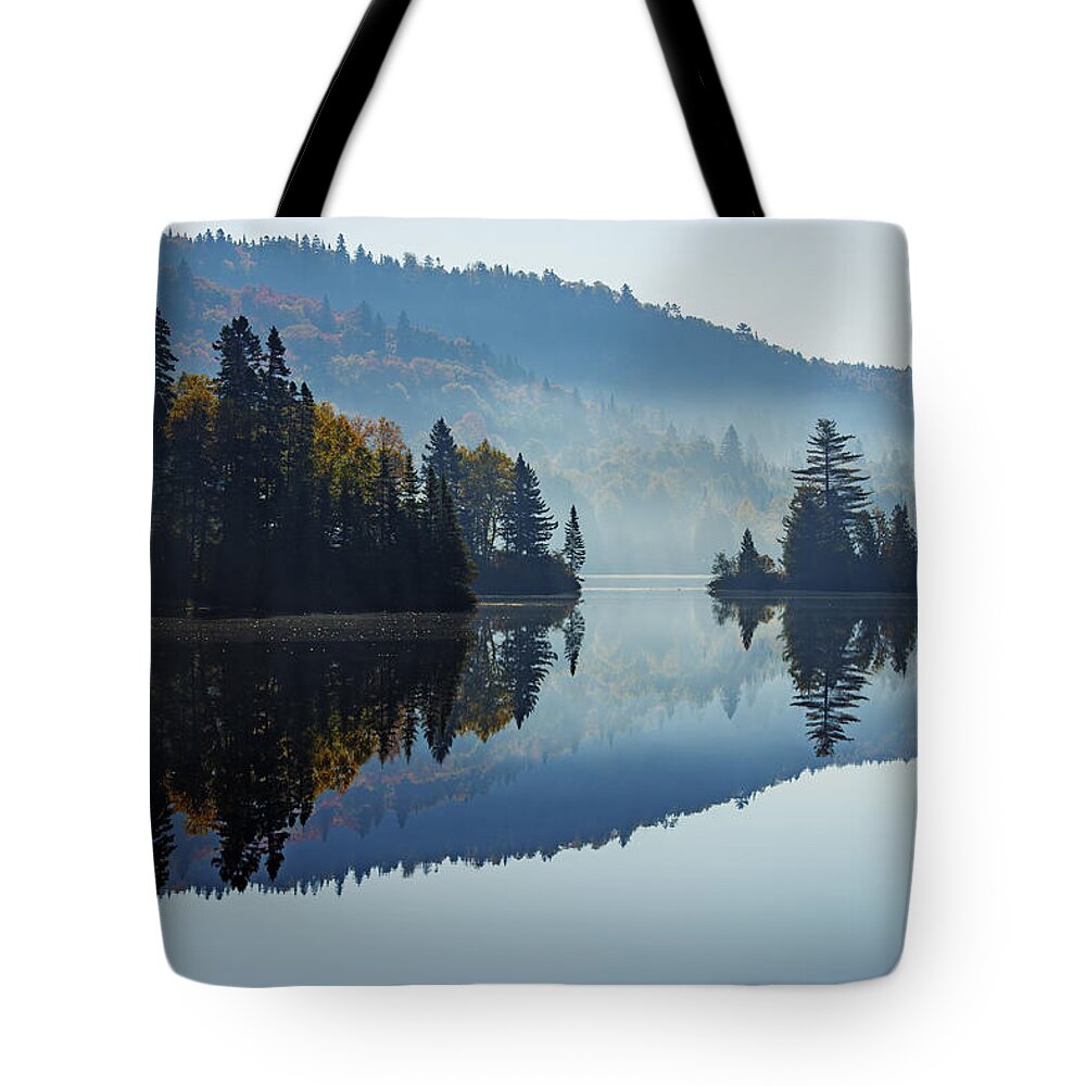 Laurentian Tote Bag featuring the photograph Laurentides #1 by Mircea Costina Photography