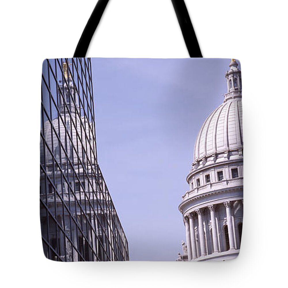 Photography Tote Bag featuring the photograph Low Angle View Of A Government #1 by Panoramic Images