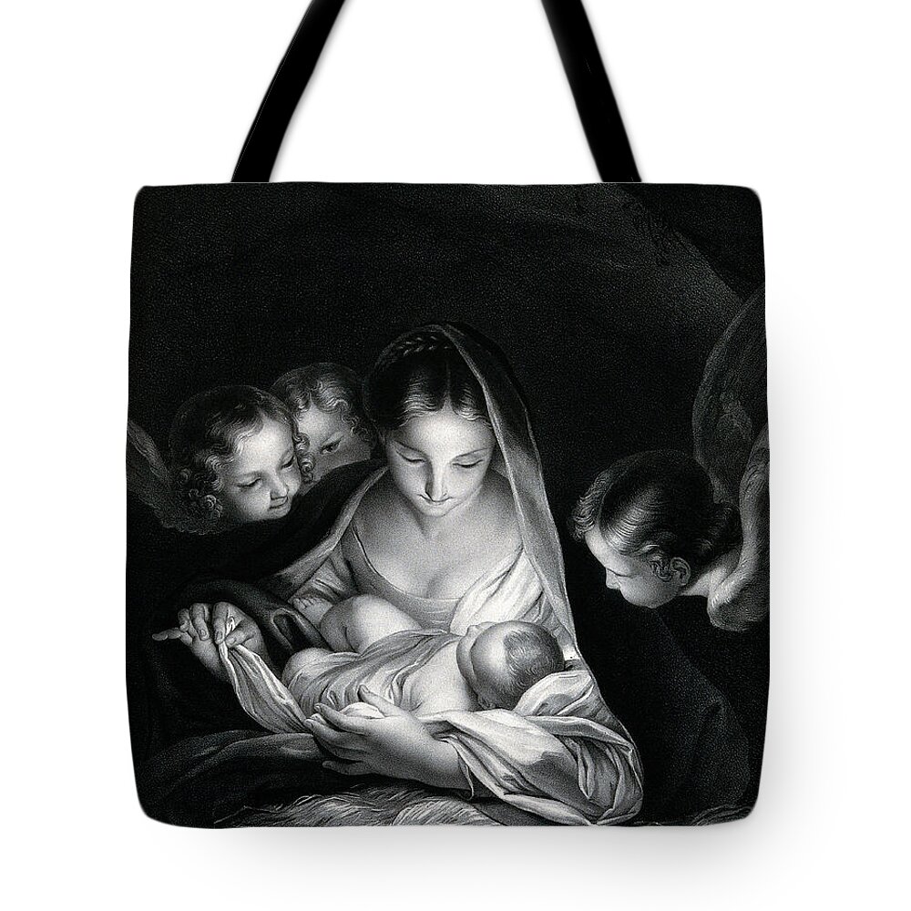 Religion Tote Bag featuring the photograph Nativity Of Jesus #1 by Wellcome Images