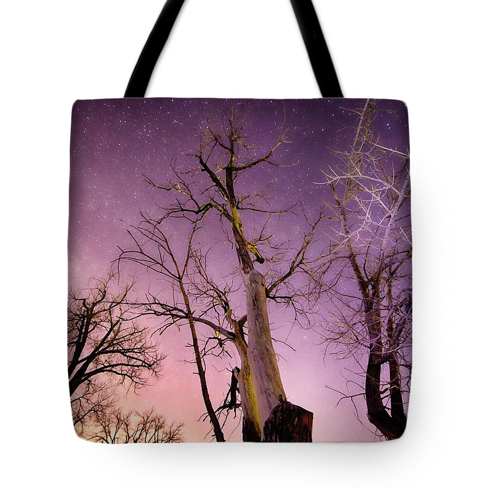 Sky Tote Bag featuring the photograph 1 Night to Day by James BO Insogna