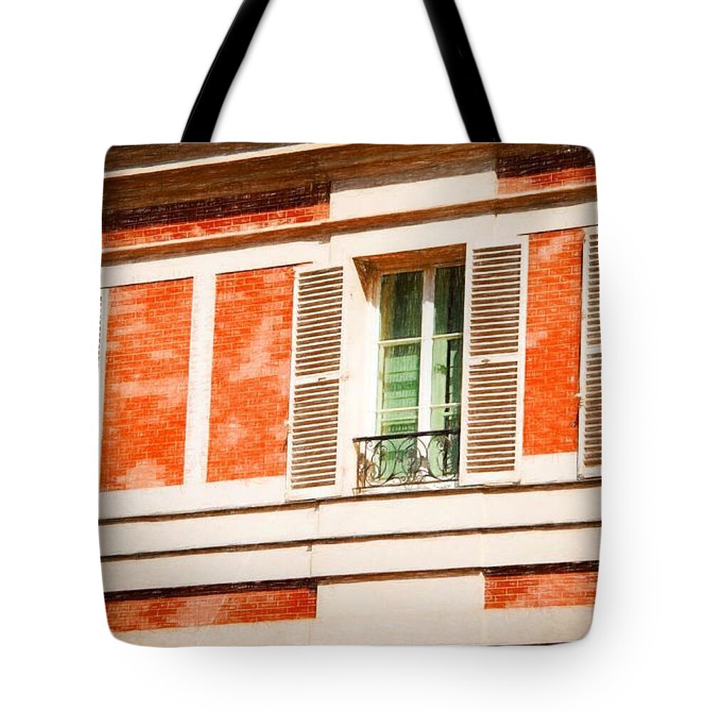 Paris Tote Bag featuring the photograph Paris Windows #1 by Bill Howard