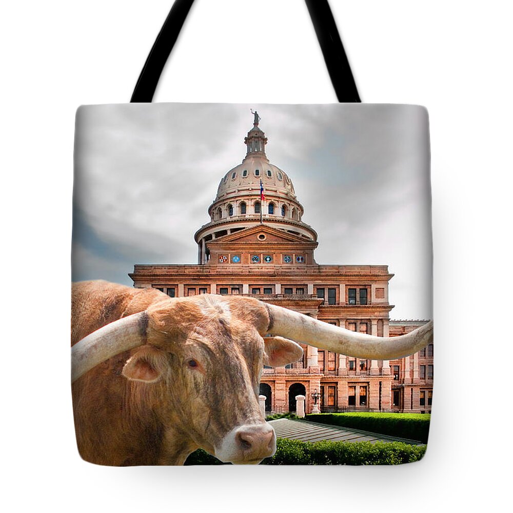 Animals Tote Bag featuring the photograph Power #2 by David and Carol Kelly