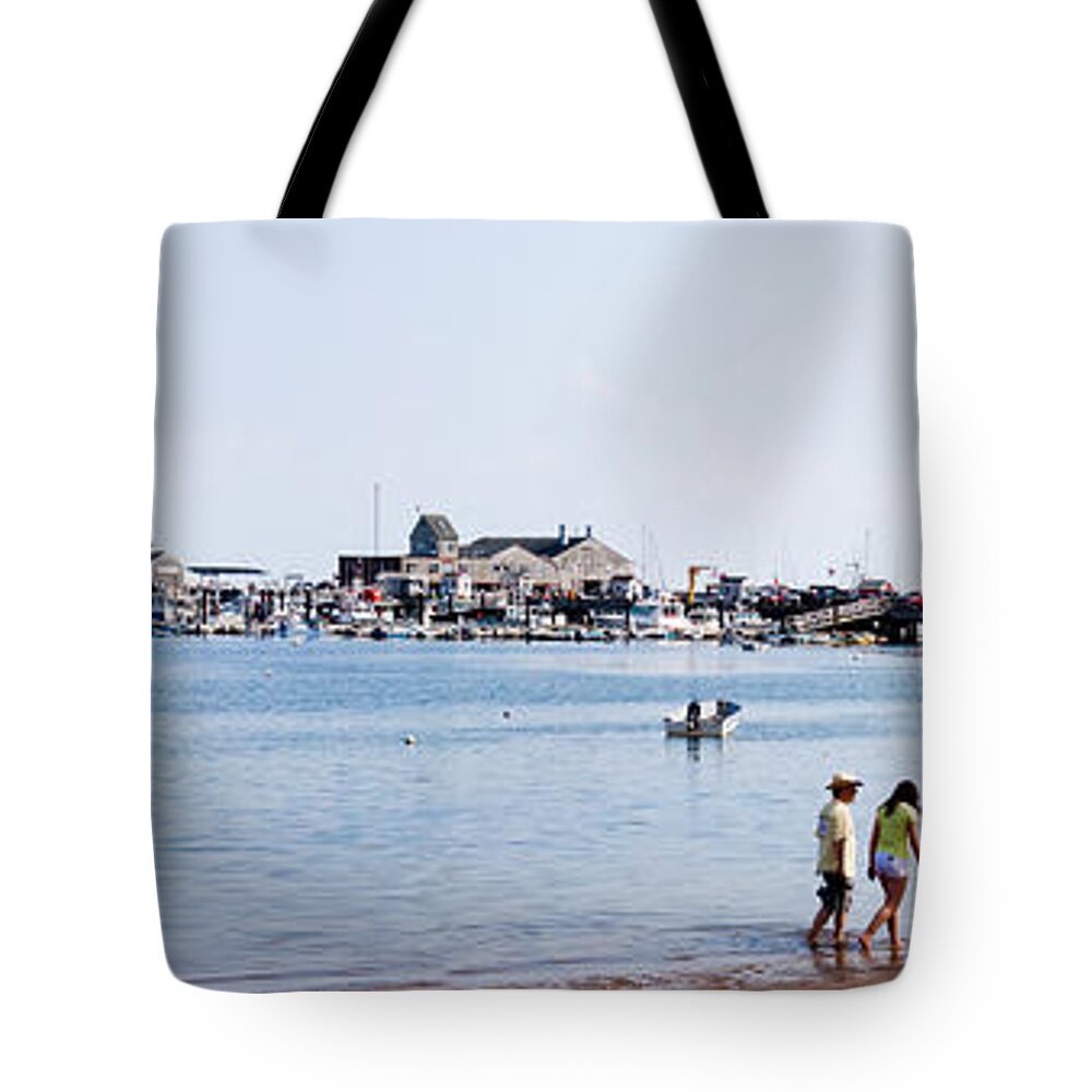 Cape Cod Tote Bag featuring the photograph Provincetown Harbor #1 by Thomas Marchessault