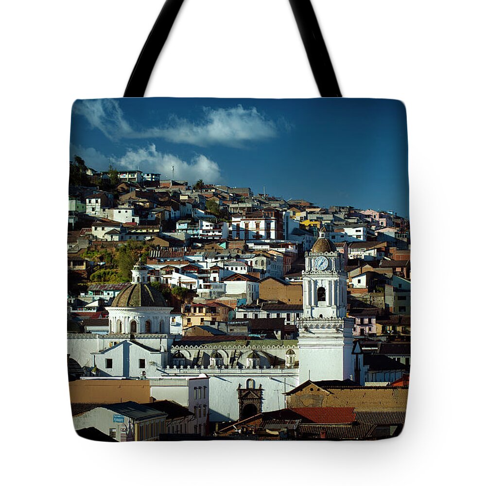 Quito Tote Bag featuring the photograph Quito, Ecuador #1 by John Coletti