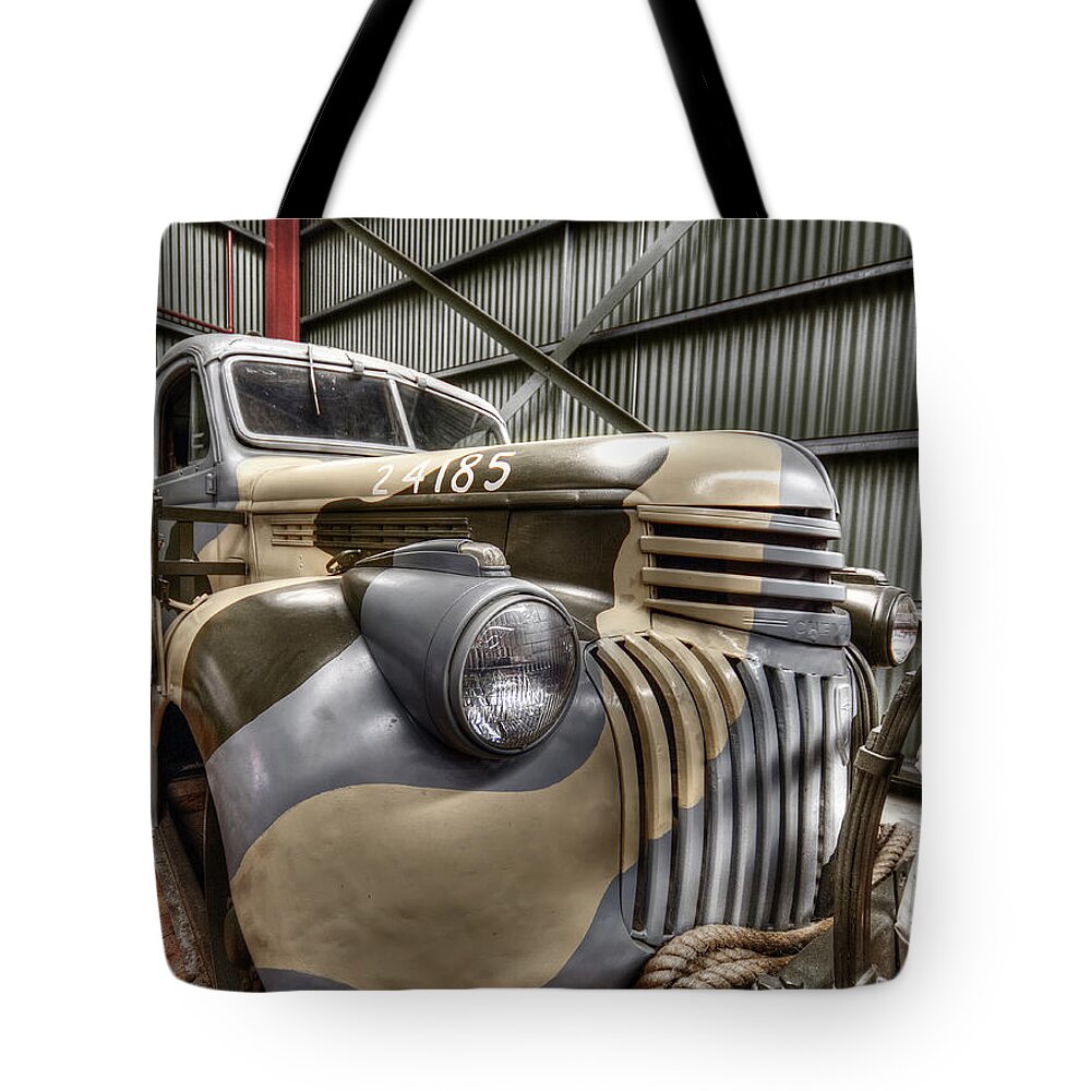 Hdr Tote Bag featuring the photograph Ready to Roll by Wayne Sherriff