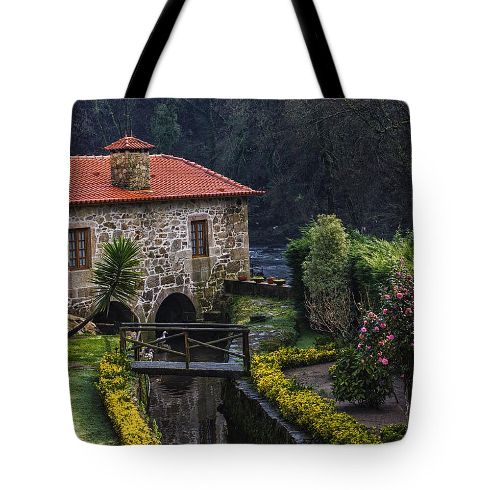 Water Tote Bag featuring the photograph Rural landscape #1 by Paulo Goncalves