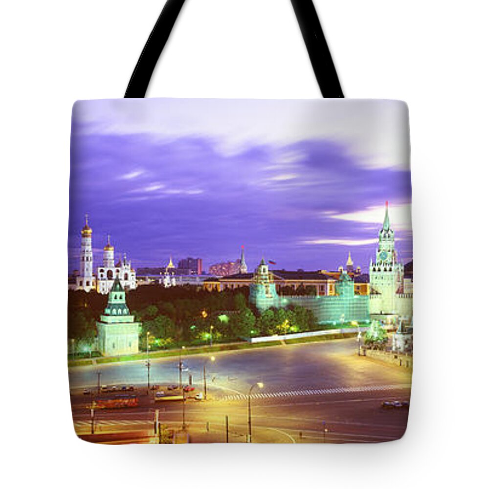 Photography Tote Bag featuring the photograph Russia, Moscow, Red Square #1 by Panoramic Images