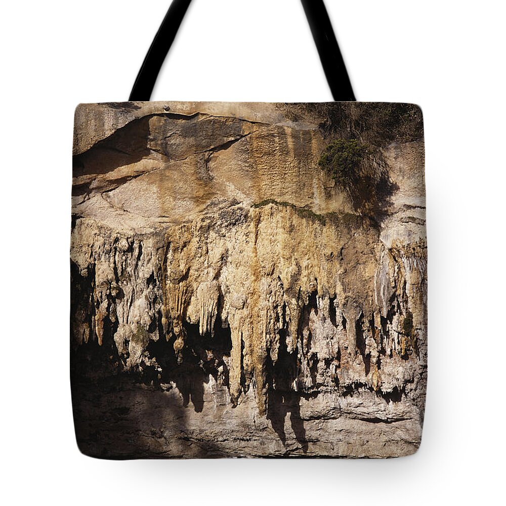 1995 Tote Bag featuring the photograph Sand Stalactites In Australia #1 by A.b. Joyce