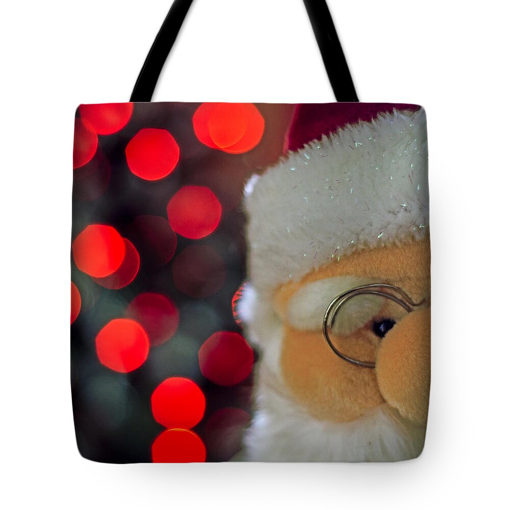 Santa Tote Bag featuring the photograph Santa by Spikey Mouse Photography