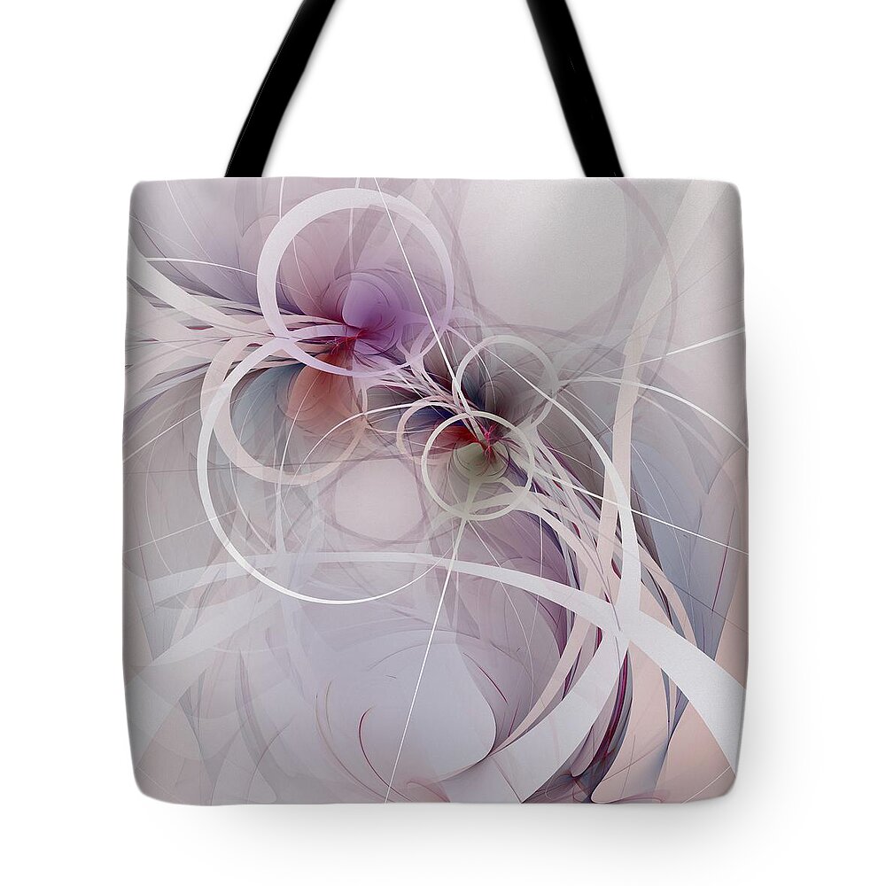 Sleight Of Hand Tote Bag featuring the digital art Sleight Of Hand #1 by Nirvana Blues