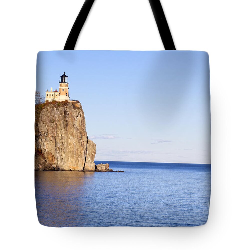 Split Rock Lighthouse Tote Bag featuring the photograph Split Rock Lighthouse #2 by Anthony Totah