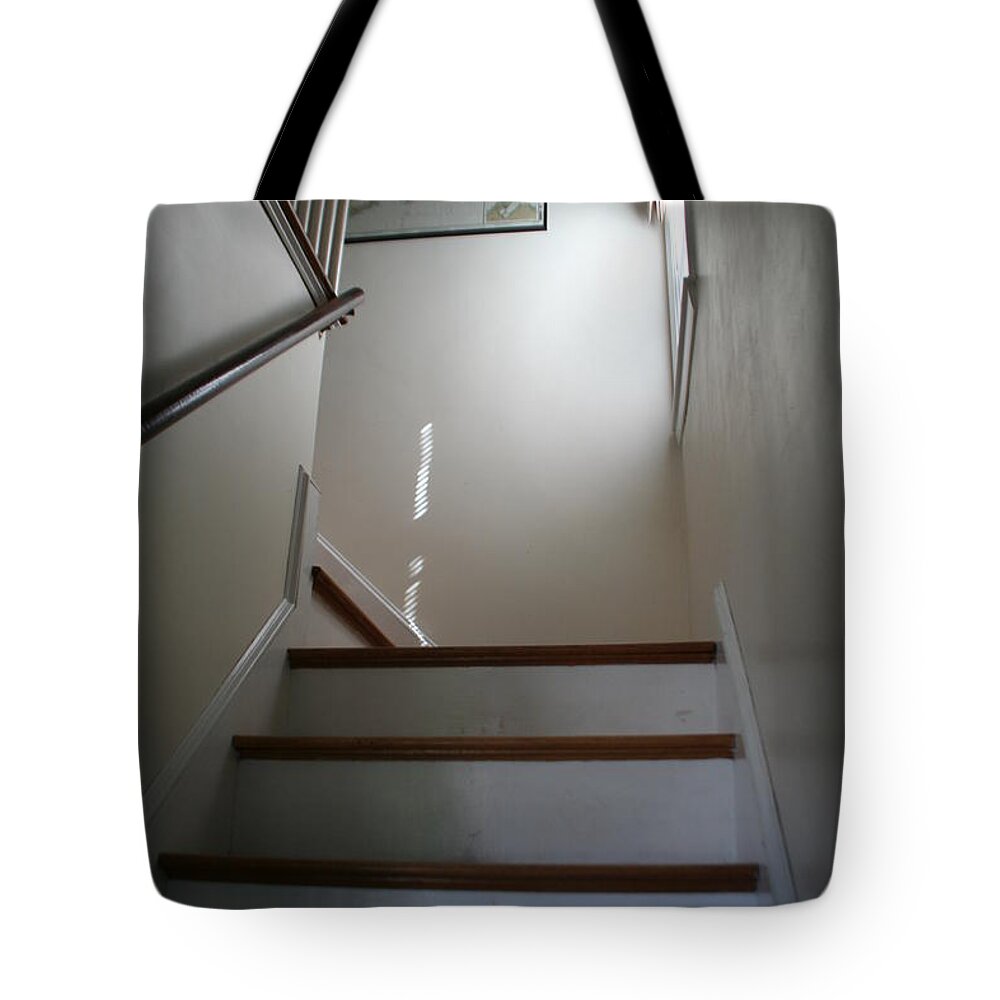 Interior Tote Bag featuring the photograph Stairs #1 by David S Reynolds