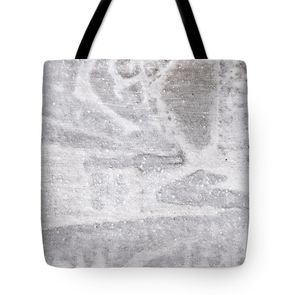 Abandoned Tote Bag featuring the photograph Stone texture #1 by Tom Gowanlock