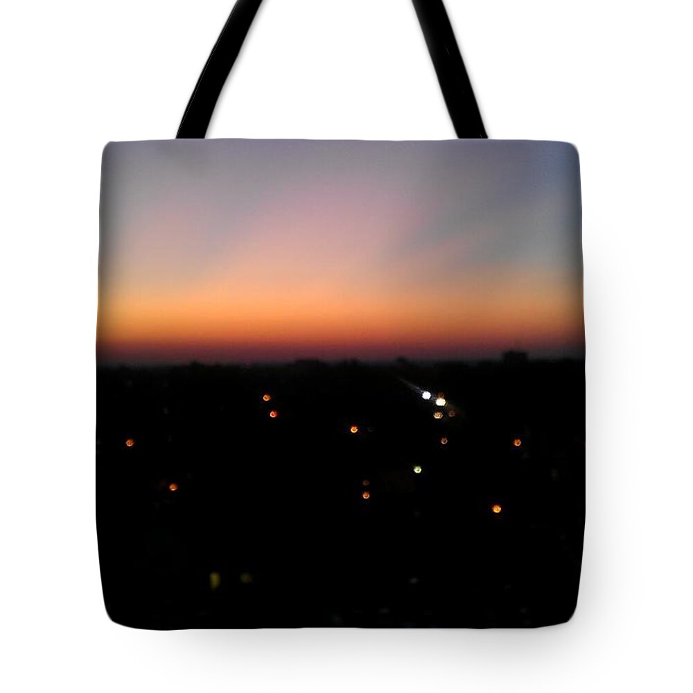 Sunset Tote Bag featuring the photograph Sunset Silhouette by Kenny Glover