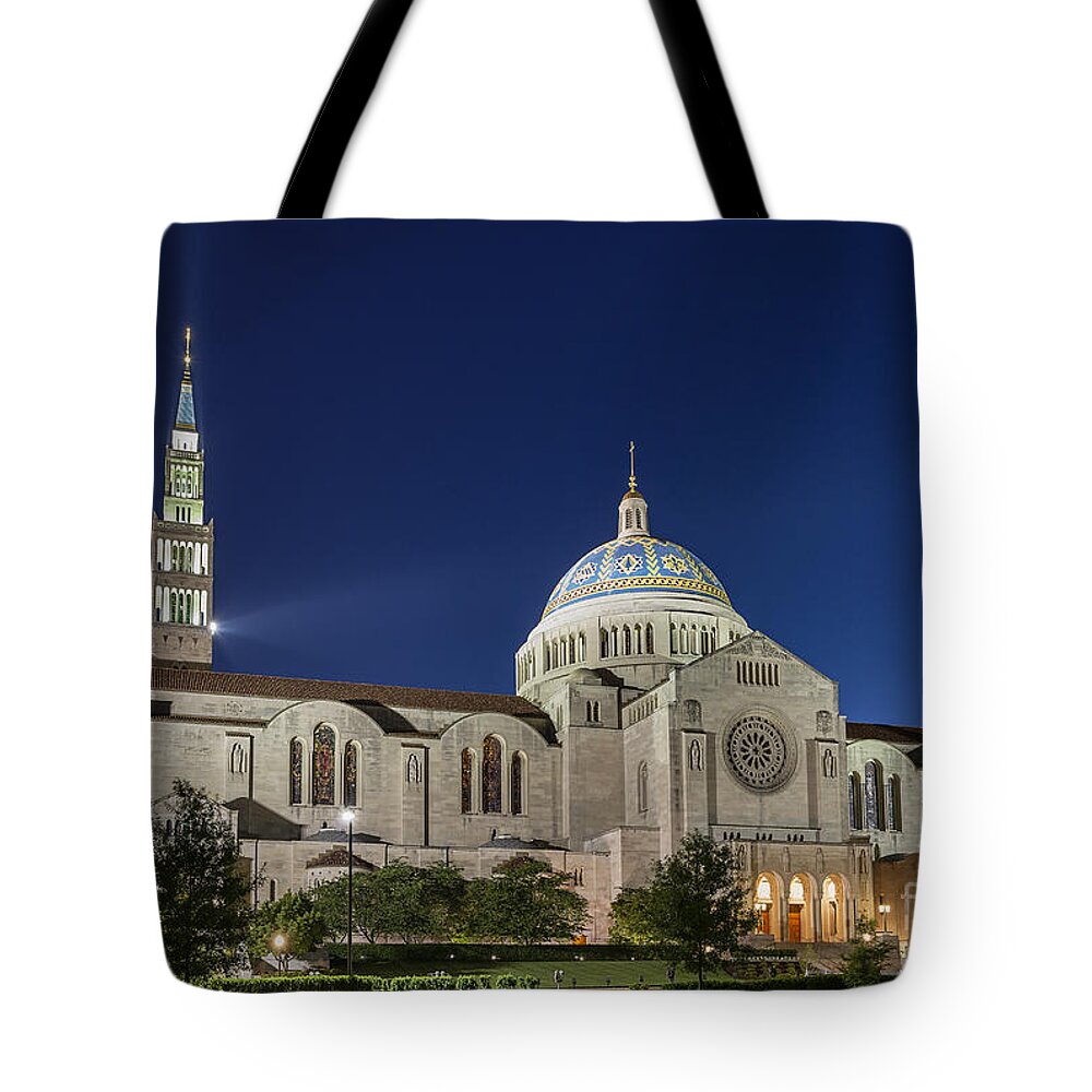 National Shrine Of The Immaculate Conception Tote Bags