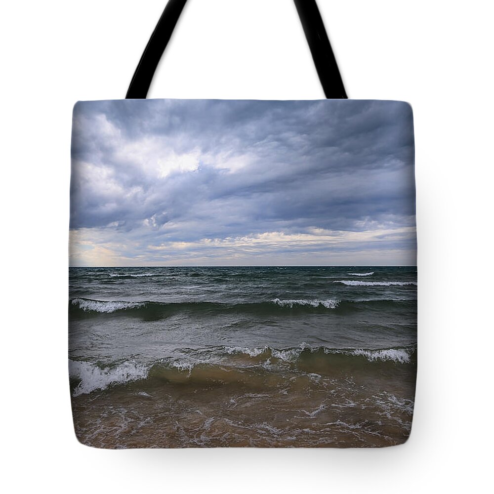 The Heavens Opened Tote Bag featuring the photograph The Heavens Opened #1 by Rachel Cohen