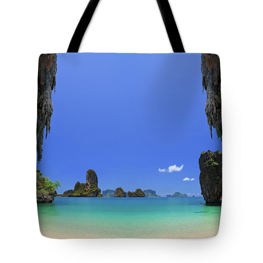 Tranquility Tote Bag featuring the photograph The Secret Lagoon #1 by Pete Reynolds