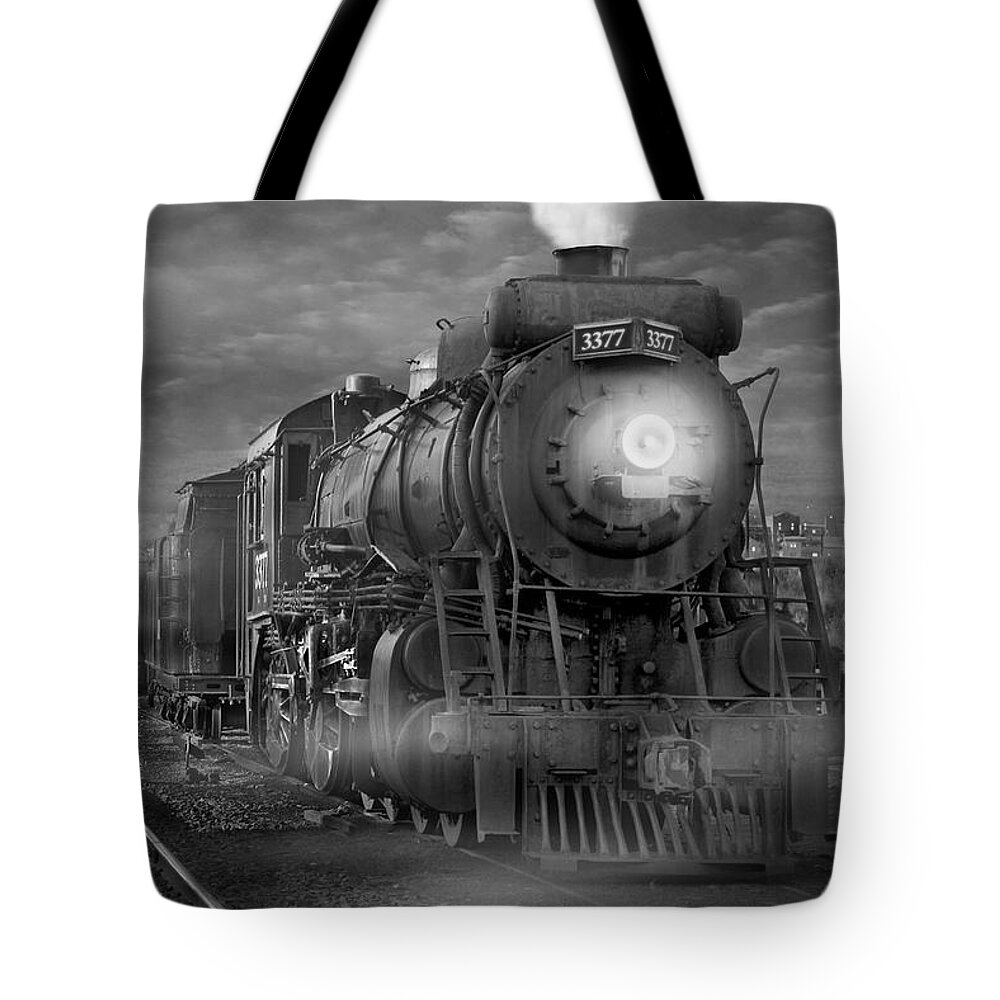 Transportation Tote Bag featuring the photograph The Yard by Mike McGlothlen