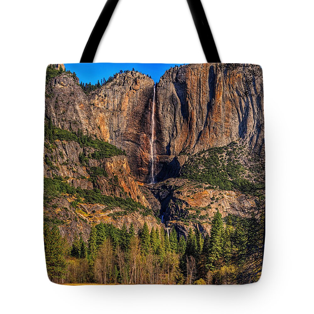 Landscape Tote Bag featuring the photograph Triple Falls #2 by Stephen Campbell